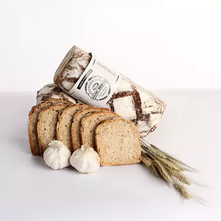 Wiejski Bochenek Chleb czosnkowy